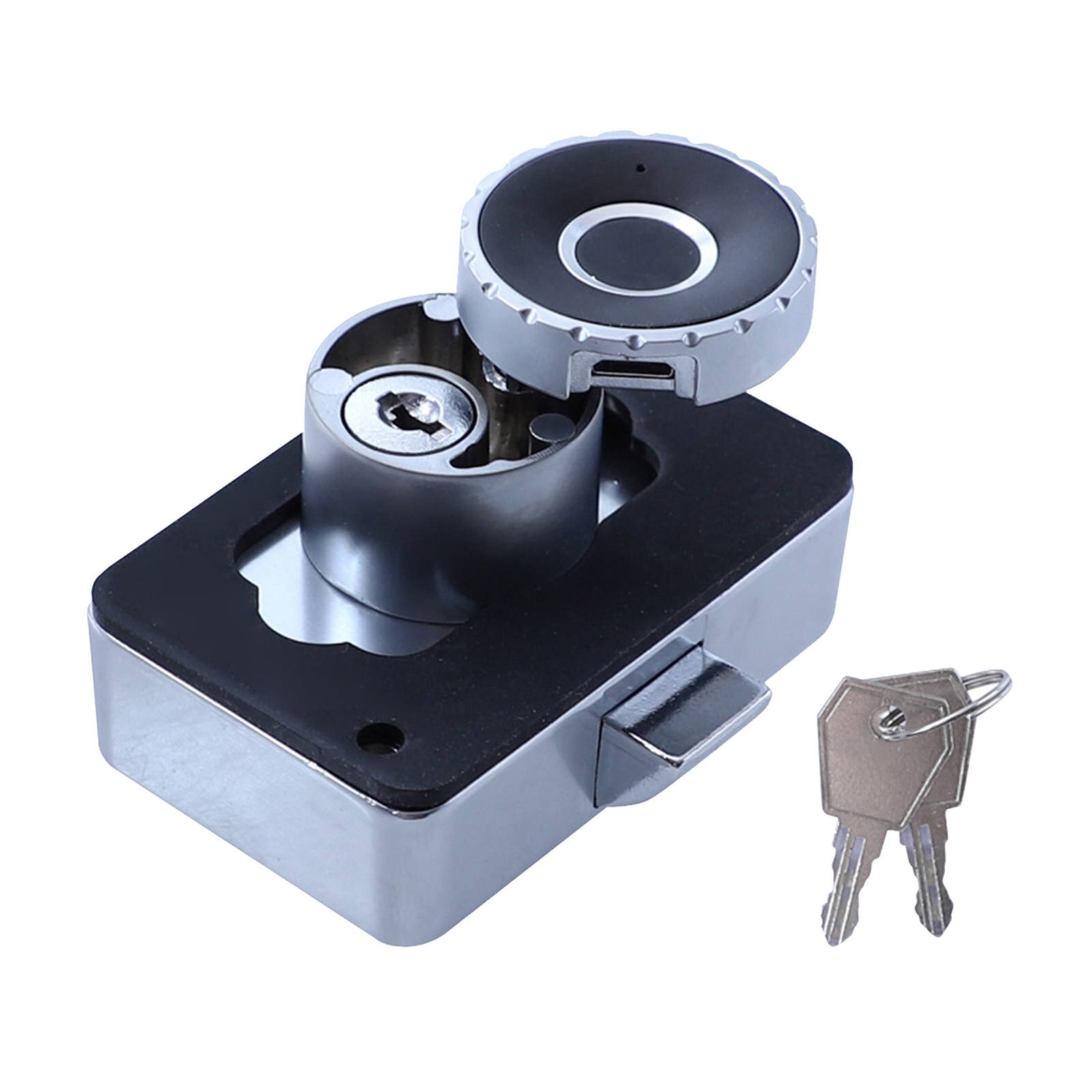 Smart Fingerprint Lock Drawer Lock Wardrobe Cabinet Lock Electronic Lock Office File Cabinet Lock