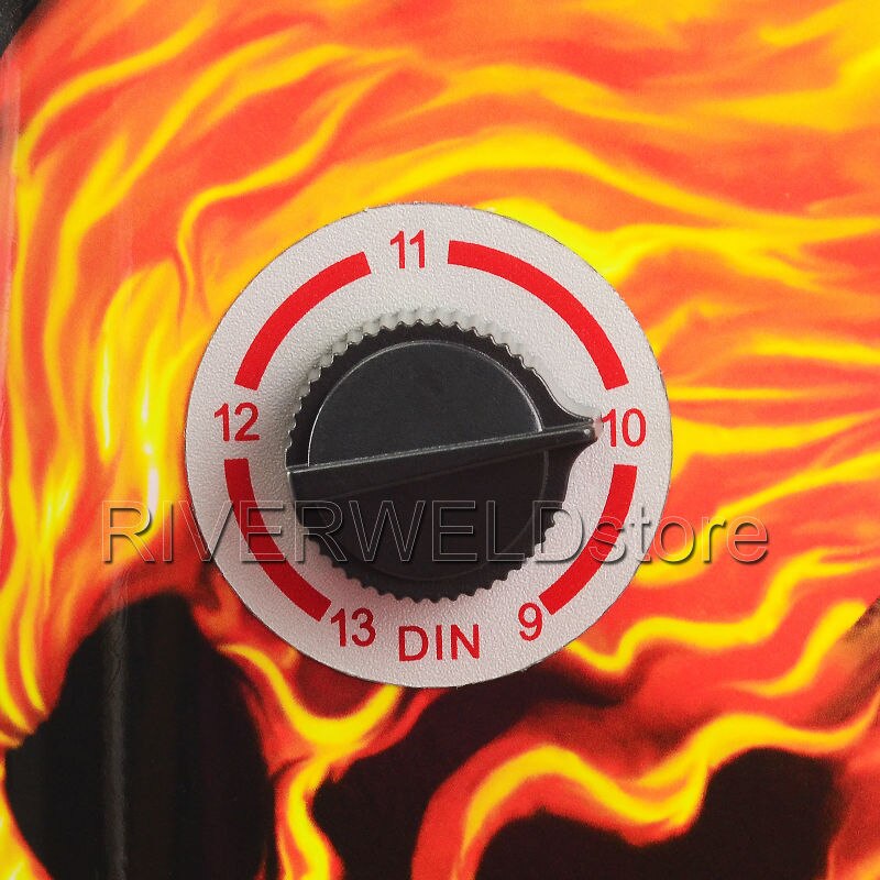DIN.9-13 Automatic Welding Helmet Solar Cells& lithium less Than 20Amps TIG Welding