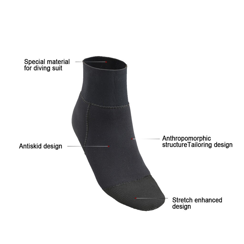 Duiken neopreen sokken surf flippers voor zwemmen water laarzen strand sokken snorkelen surfen warm mannen vrouwen sport gratis