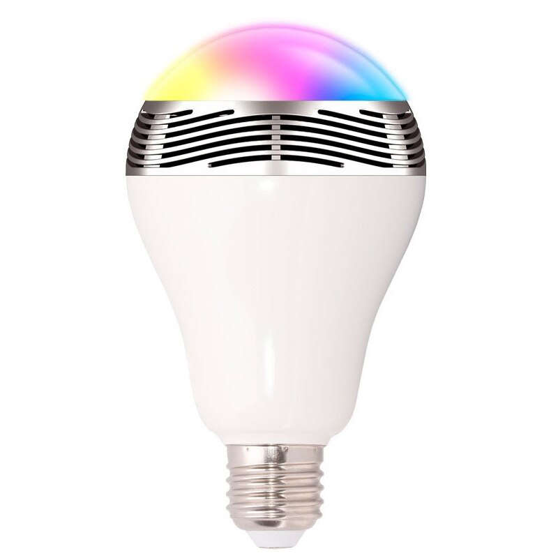 APP Intelligente RGB LED Lamp Bluetooth Smart Verlichting Lamp Kleurrijke Dimbare Speaker Gloeilamp Met Afstandsbediening, plafond KTV
