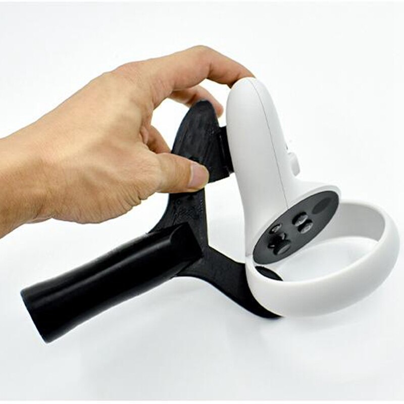 Table Tennis Paddle Grip Handle For Oculus Quest 2 Accessories Contact Controllers Table Tennis VR Game