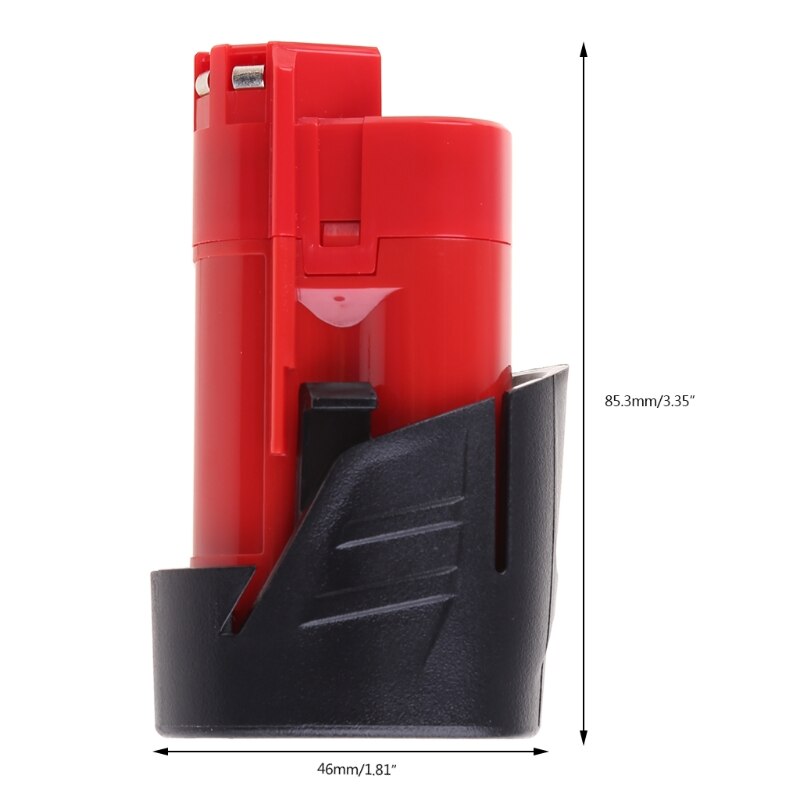 1 Pack 12V 2000mAh Lithium-ion Replacements Battery Compatible with M12 Cordless Tools Batteries Power Tools Accessories