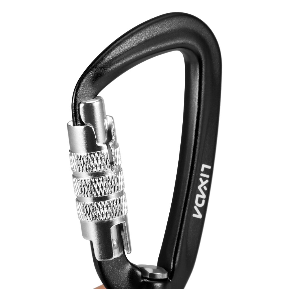 Lixada vridbar karbinhake 360 ° roterbar spinner karbinhake liten autolåsande karbinhake roterande hängmatta hängklämma
