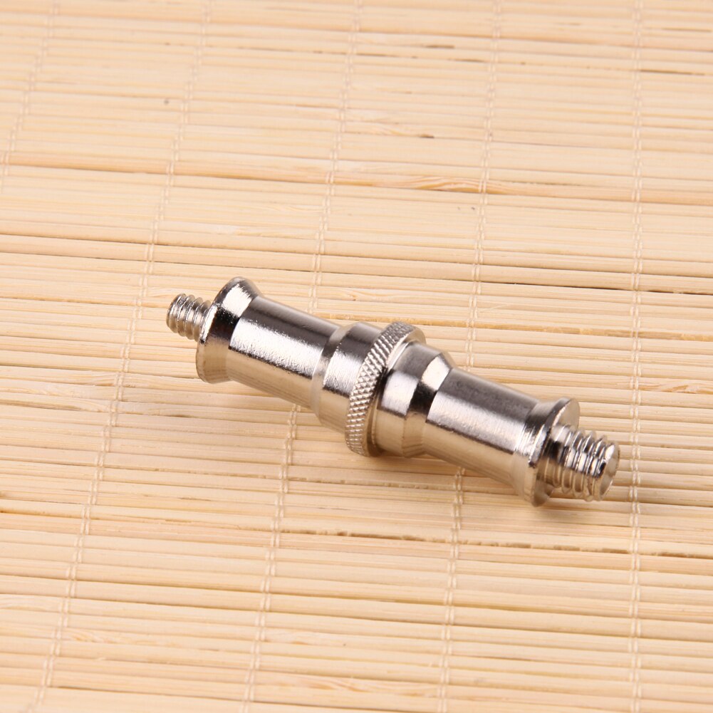 PATIKIL Camera Spigot Screws Converter 3/8" To 1/4" Female To Male, 3 Pack Tripod Screws Adapter Spigot Stud For Light Stand Hot Shoe Cold Shoe Adapter Ball Head Flash, Silver