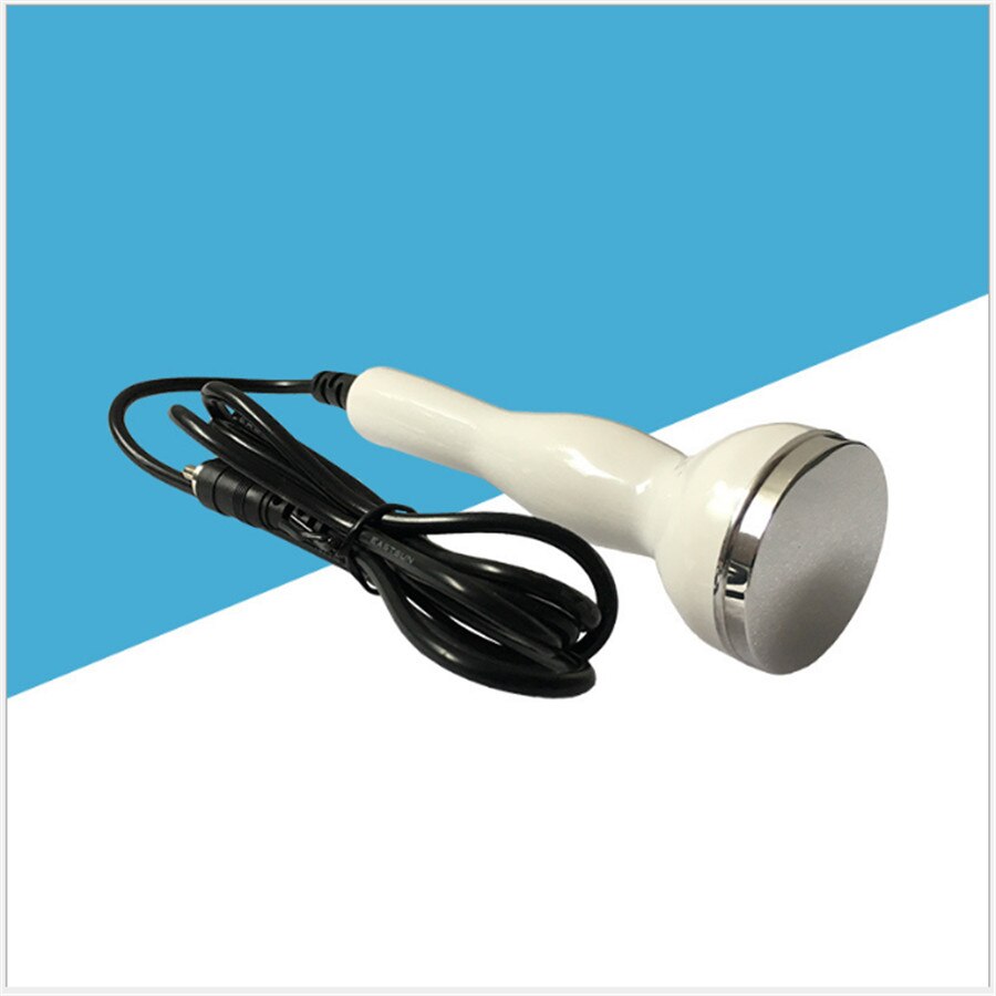 Gesicht Auge Ultraschall Sonde Spitze Sonde Flache Massage kopf für Ultraschall Schönheit Instrument 628 Gesichts Zubehör 1HMz: 1 Gesicht Sonde