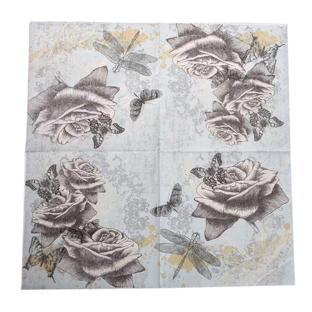 20 pcs /pack paper towel napkin Face Tissue Makeup Paper Household Hygiene Paper Towel Napkin party supply home