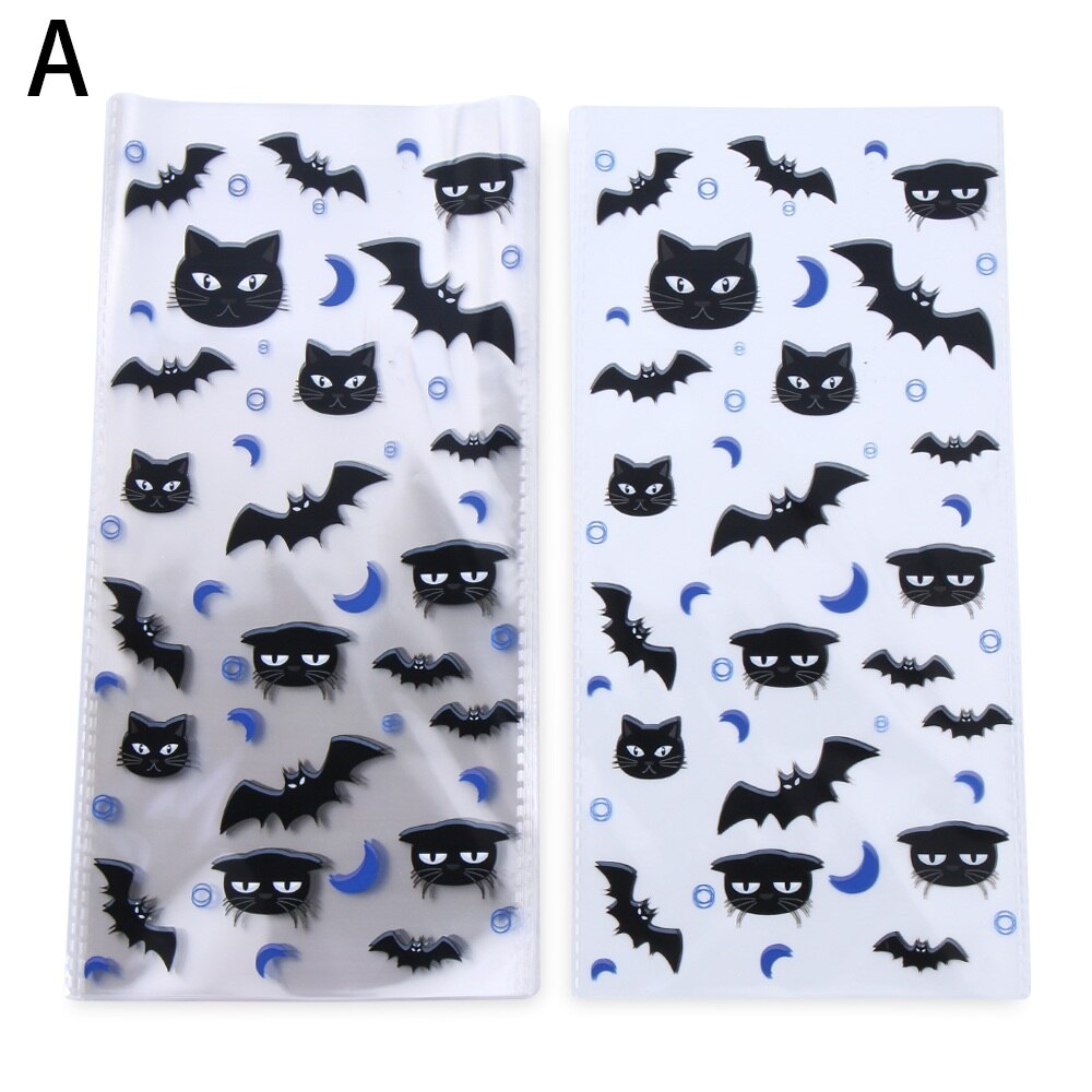 50 Uds. Bolsas en forma de cono para Halloween, araña murciélago calabaza, bolsas triangulares para dulces, bolsas de para Halloween, bolsas para , golosinas o dulces: A