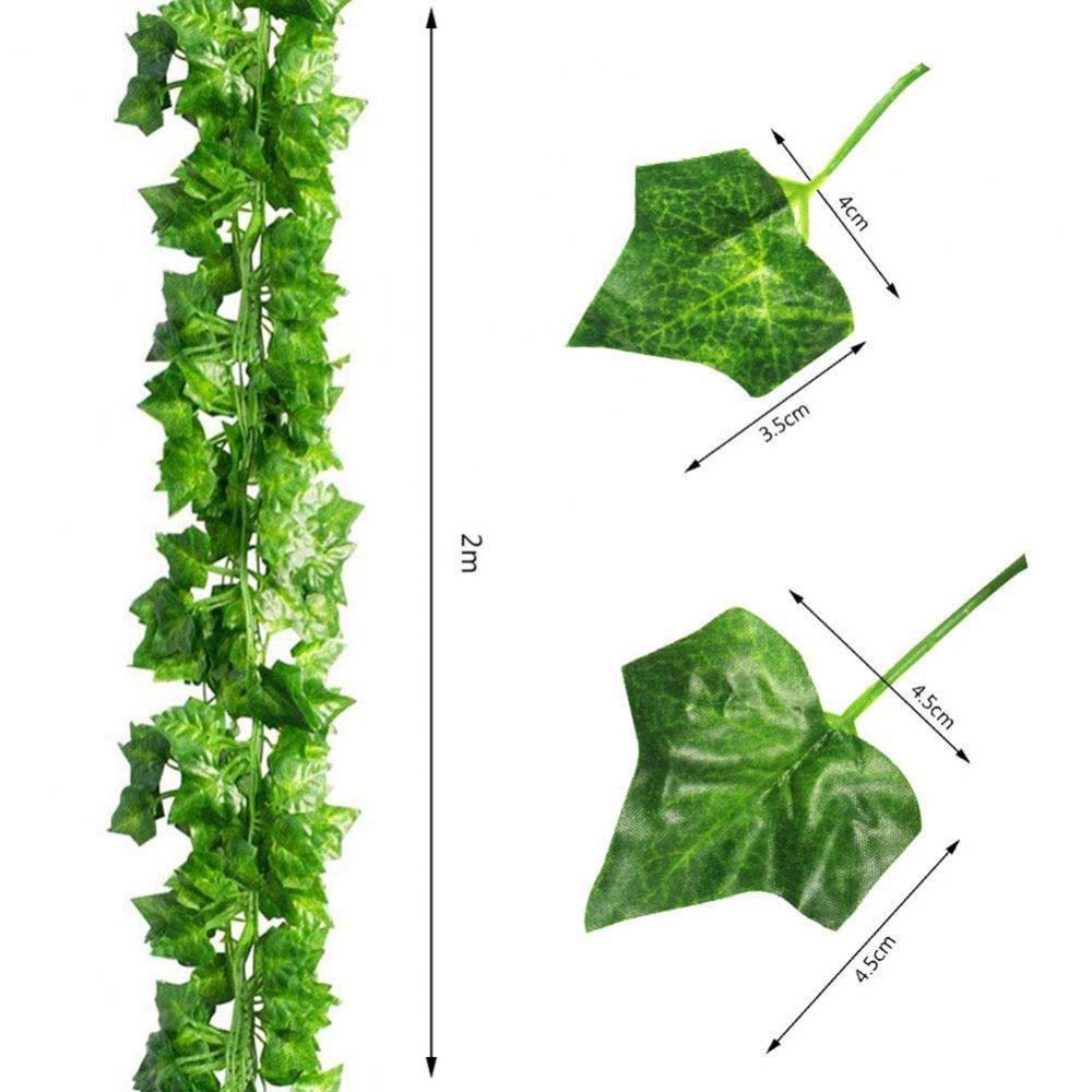 Artificial Plants Creeper Green Leaf Ivy Vine For Home Wedding Decor DIY Hanging Garland Artificial Flowers