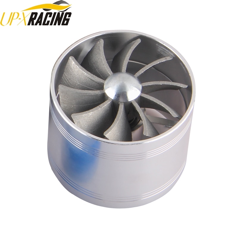 Hight universele 2.5 inch turbo fan auto air intake supercharge Turbo air intake Fuel Saver Fan Auto UP-F-001