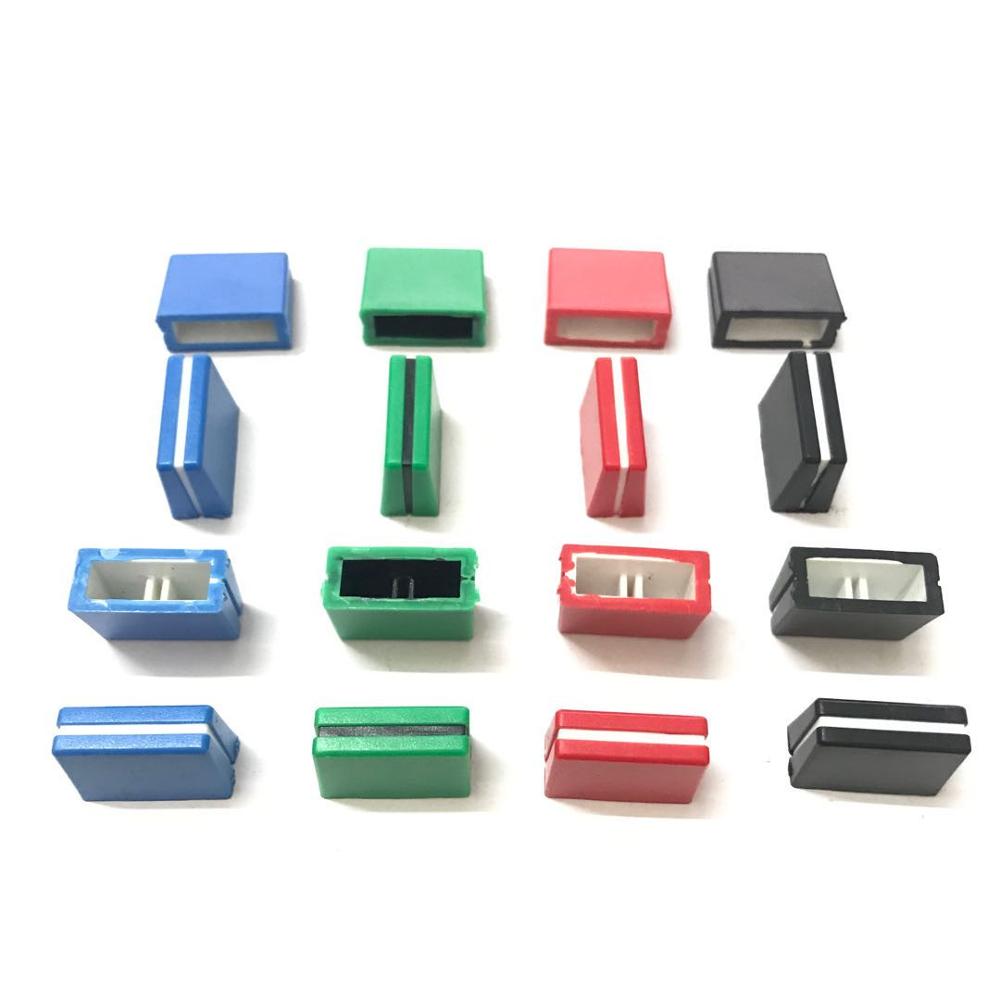 16 stk til pioneer djm mixer mixer knop / fader cap crosscut knop key potentiometer fader cap