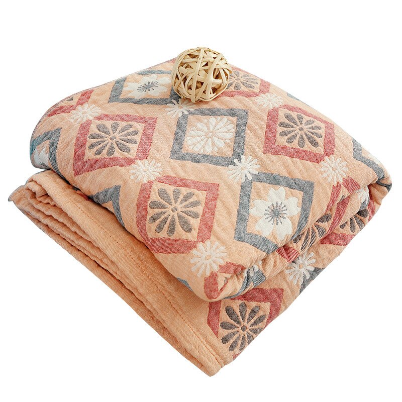 Katoen Vier Lagen Dik Gaas Handdoek Deken Sofa Cover Soft Trooster Lente En Zomer Dikke Vel Boho Sprei
