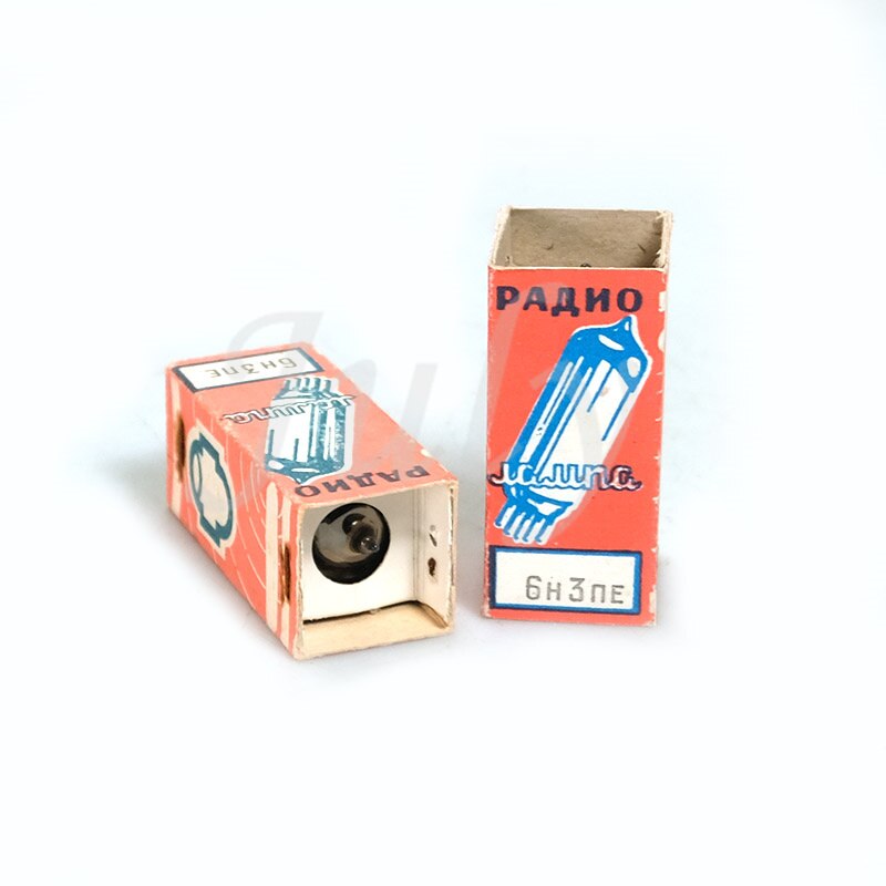 Een Paar Giftige Sovjet Single-Box Verpakking 6H3N-E Elektronische Buizen Upgrade 6n3 /2c5 1/5670 Elektronische Buis Pairing