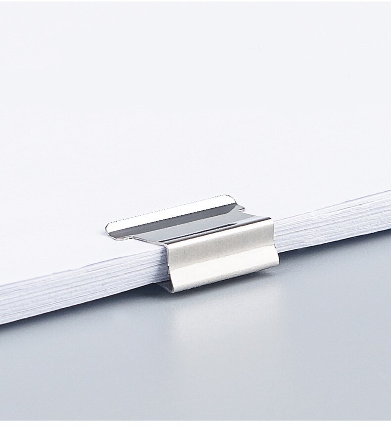 Free Ship 50pcs Clips and One Booster Folder pusher supplement clip test paper clip stationery clip paper office supplies