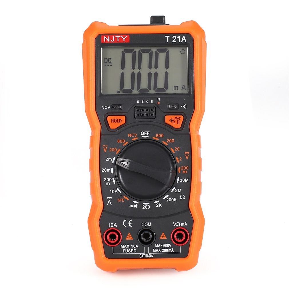 Multimetro Digital Multimeter Transistor Tester Mastech esr lcr Multimetr Meter rm multimetre Profesional 409 Analogico: T21A