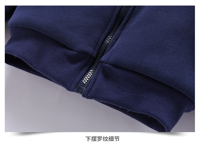 kids boys girls warm jacket hooded jacket plus velvet children's cotton coat autumn winter outwear infantil baby boy Clothing