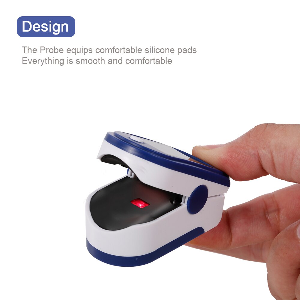 ! Alarm Finger Oximeter LED Pulse Oximeter Portable Pulsioximetro SPO2 PR PI Oximetro De Dedo Digital Oximeter a Finger