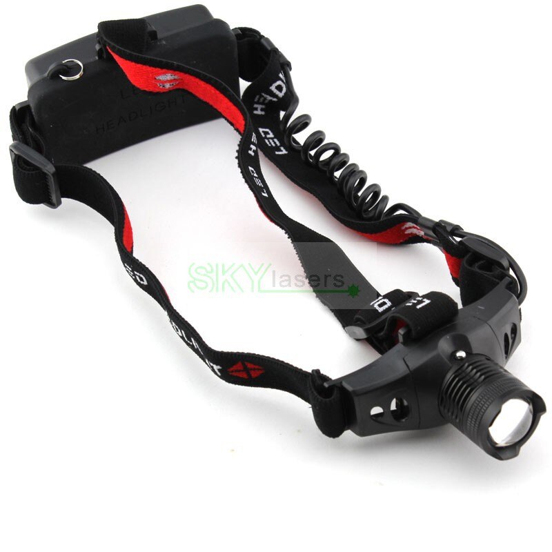 Mini Q5 LED Headlight Headlamp Head Lamp Light Zoomable Zoom in out For AAA or 18650: A