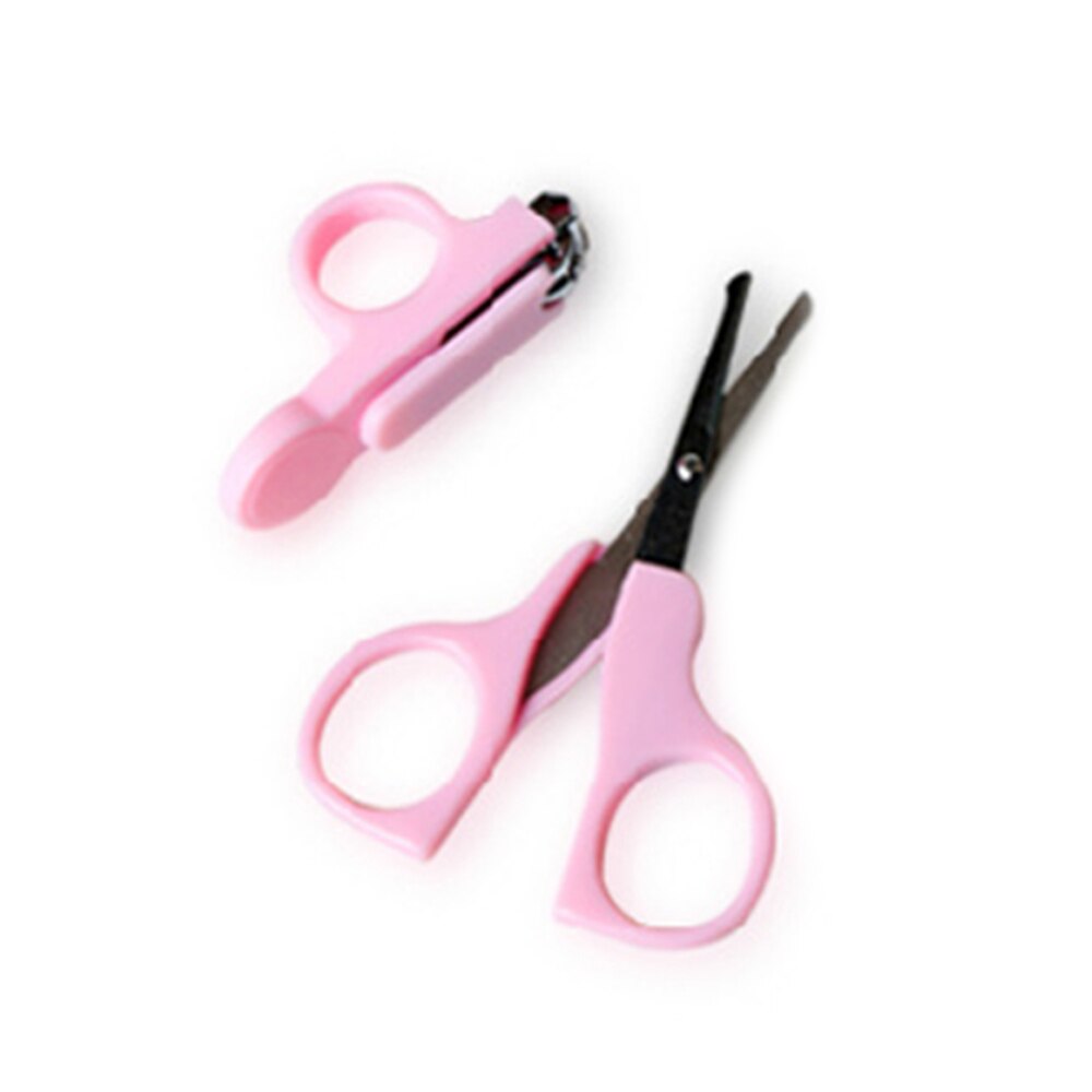 Babynailscissor Baby Nail Cutter Useful Cutter Nailscissorsset Nailkit Kidsnails Set Cute Nail Cutter for Infant Babycare Kids: pink