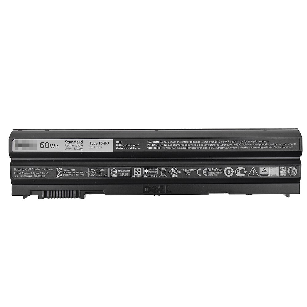 Batteria a 6 celle per Dell Latitude E5420 E5520 E6420 E6530 8858X T54FJ