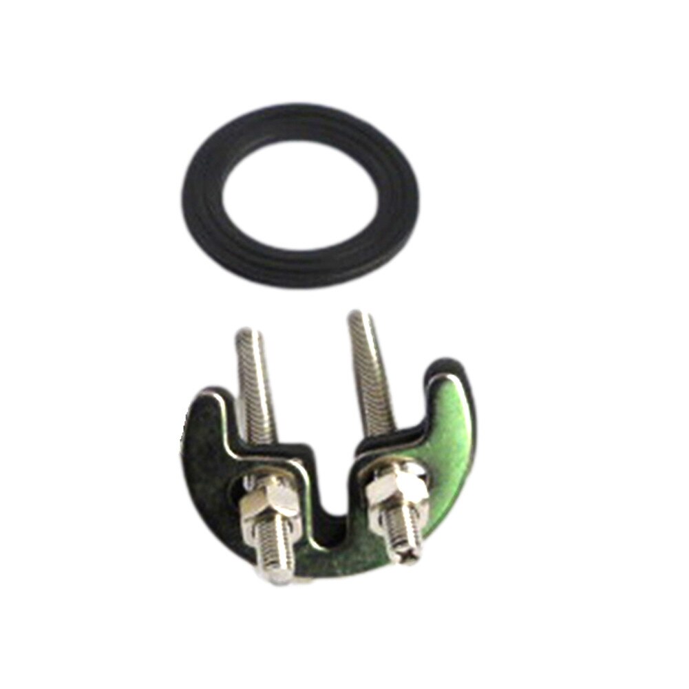 One Set Stainless Steel Two-hole Integral Basin Fixing Set Installation Kit Bracket Bolt Sink Repair