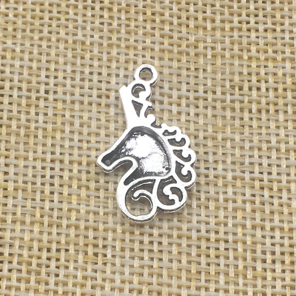 30Pcs Unicorn Charms Antique Silver Color DIY Jewelry Making Handmade Crafts