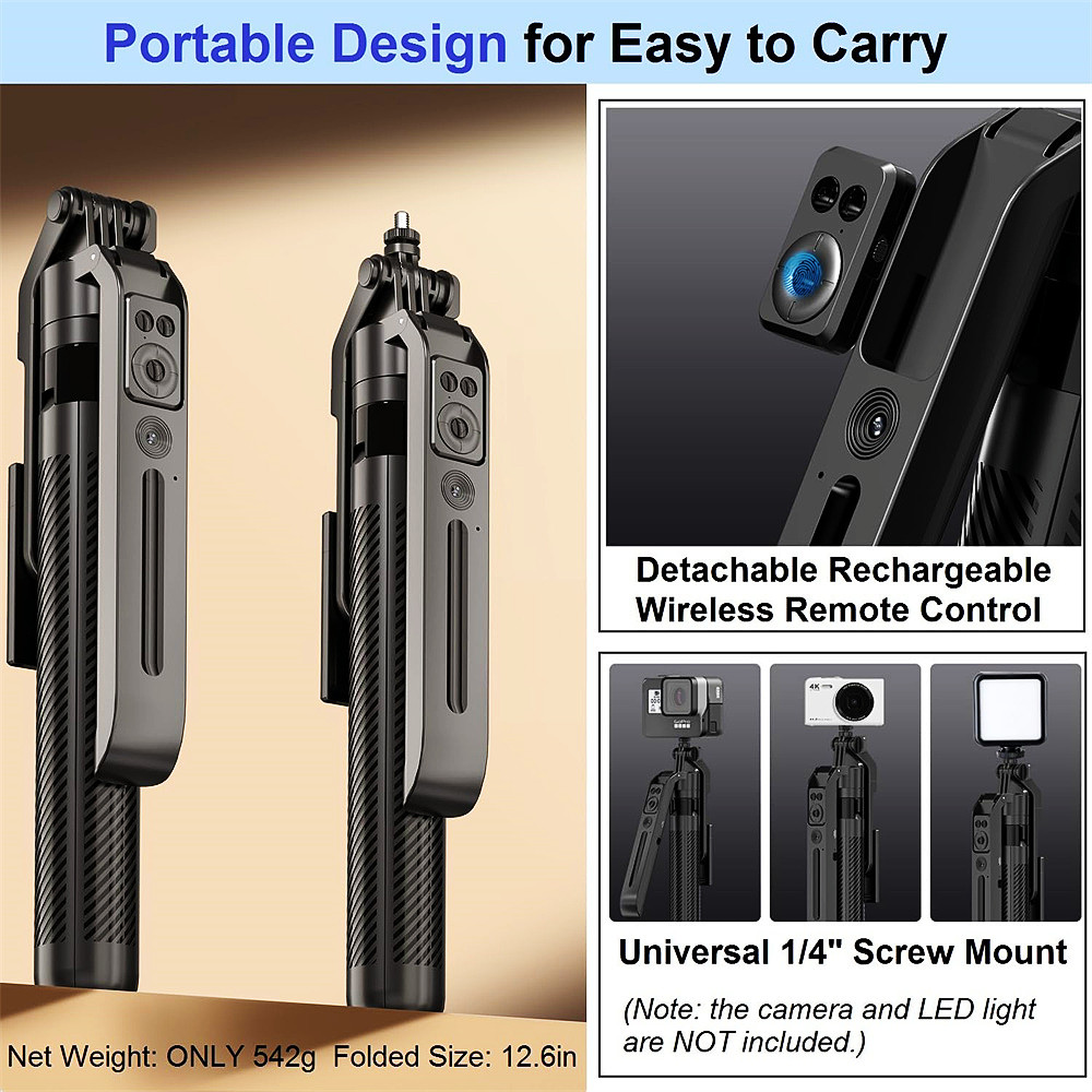 AI facial tracking Gimbal Stabilizer Selfie Stick ... – Grandado
