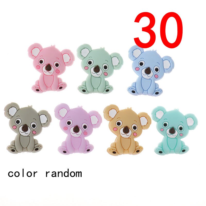 30PCS koala beads: t30pcs01