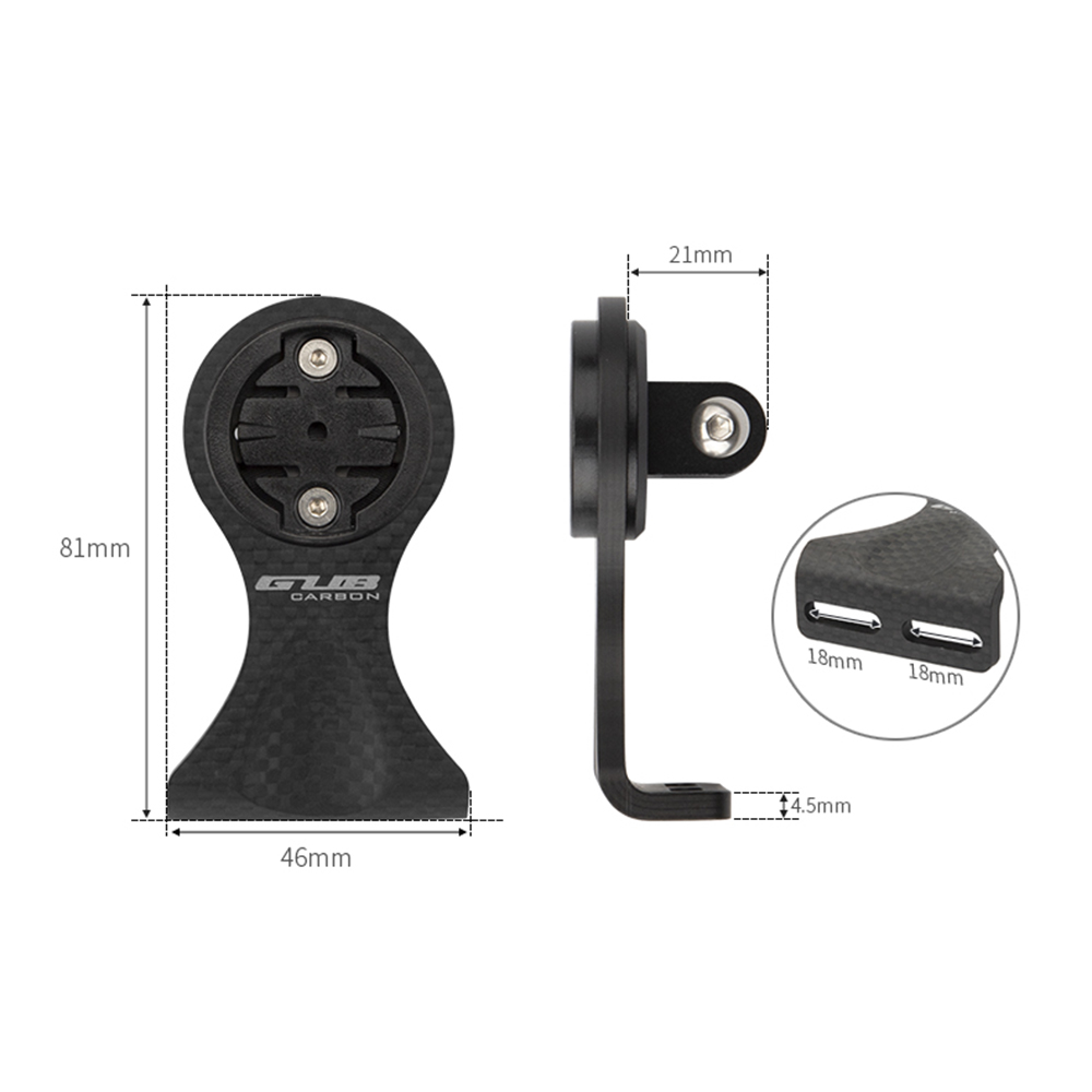Bicicleta de ciclismo computador Mount Holder, Out Frente Velocímetro para Garmin, Bryton, Cateye com câmera adaptador, Lanterna Holder