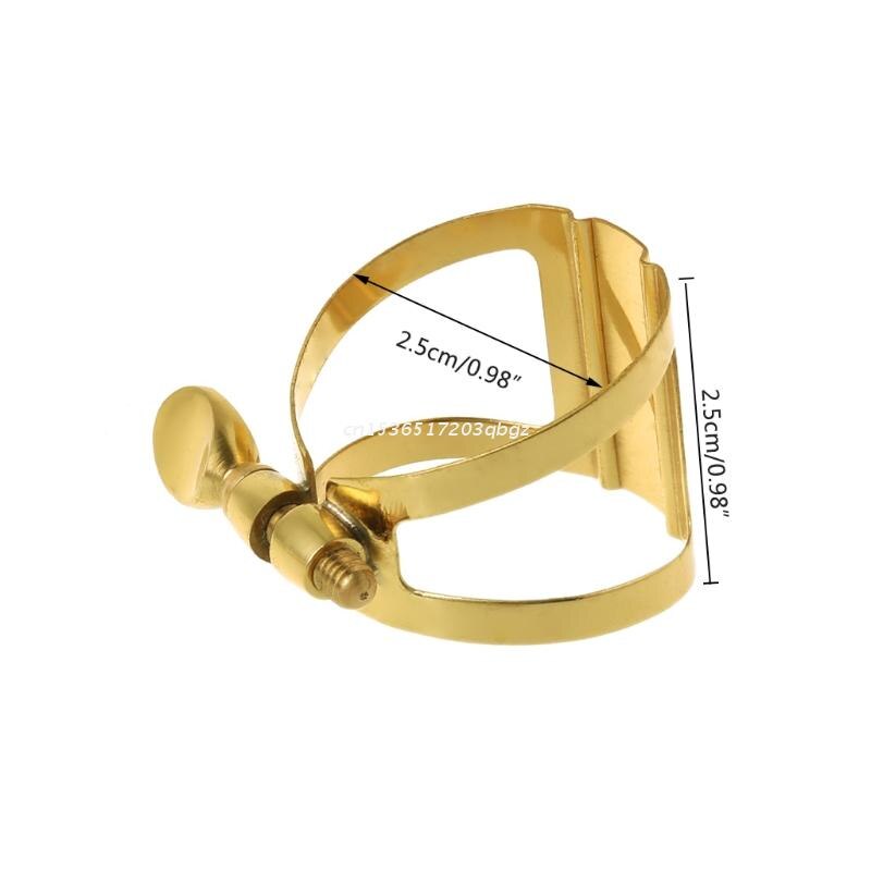 Soprano – clarinette de Saxophone Alto, flexibilité Bb, embout en or, directe