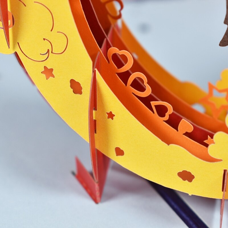 3d beterschapskaart pop-up bloemen wenskaart medeleven moederdag bruiloft 667b