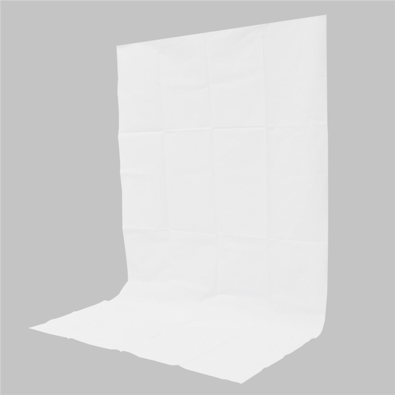 Telón de fondo para fotografía con pantalla blanca pura de 3x5 pies, utilería para estudio fotográfico, tela de fondo para fotografía, peso ligero 0,9x1,5 m