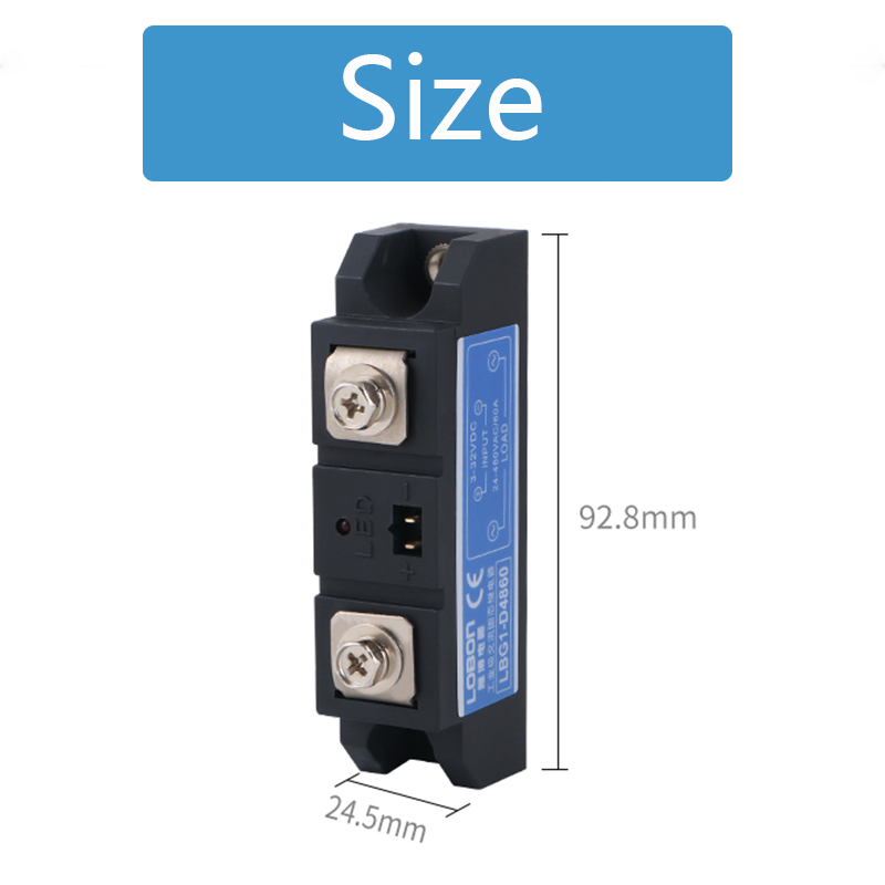 120A 150A 200A Industriële High Power Auto industriële Serie DC naar AC Solid State Relais Solid State Relais