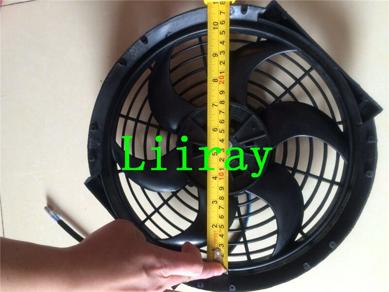 10 INCH Universal AUTO FAN 10'' Electric Condenser Fan 12V for Pickup Bus Heavy Truck Light Truck Excavator Harvester