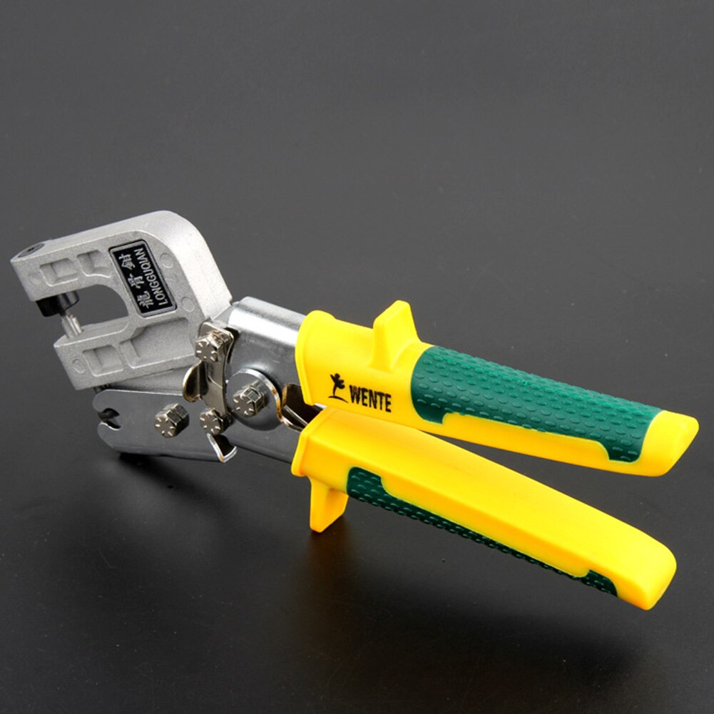 Punch Pliers Installation Partition Drywall Tool Metal Stud Crimpers Joiner Lock Plaster Board Non-Slip Fastening TPR Handle