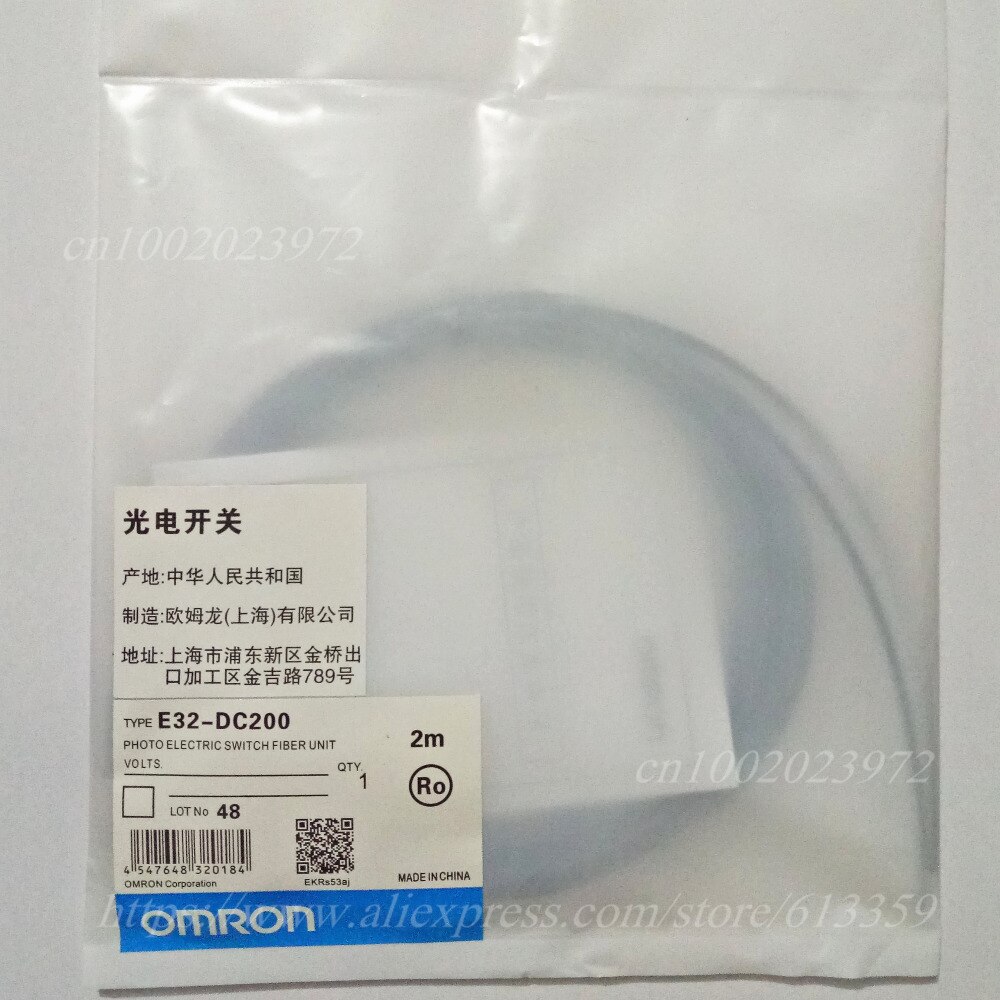 E32-dc200 e32-tc200 e32-dc200e e32-tc200e omron optisk fiber sensor