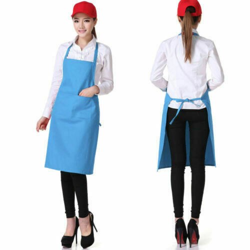 Unisex Verstelbare Bib Schort Jurk Plain Schort Waterdichte Olie Proof Pvc Voorvak Chefs Butchers Bbq Thuis Keuken Cook Craft
