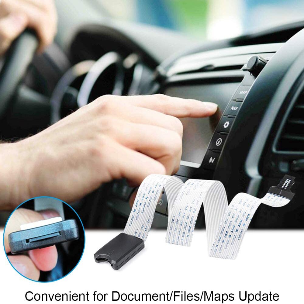 Onvian micro sd hunn til micro sd hann skjøtekabel tf til tf kortleser fleksibel forlenger adapter for bil gps 3d skriver tv