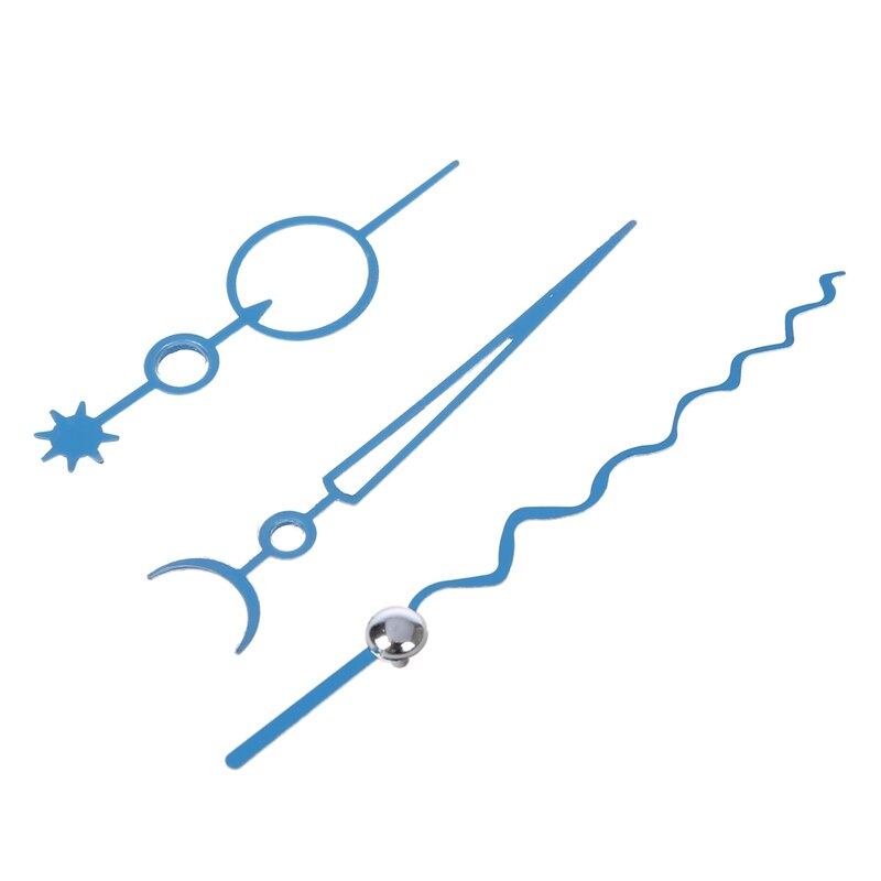 2 Set Clock Mechanism: 1Set Quartz Mechanism Machines + Watchmaker Clock Needles & 1Set DIY High Torque Clock Mechanism