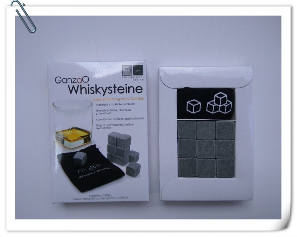 3 färger jul whisky stenar låda whisky vin sten whisky rock bröllop dekoration födelsedag: Gary