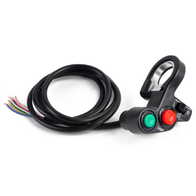 Motorfiets Richtingaanwijzer Schakelaar Claxon Op/Off Knop Voor 7/8 "Motorbike Dia Stuur Accessoires Elektrische Fiets Scooter