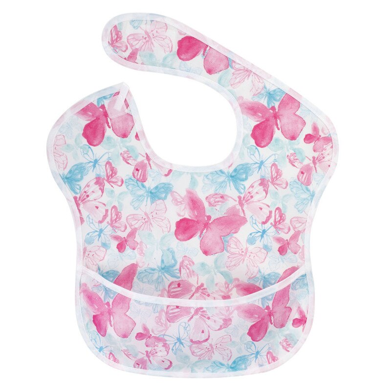 Lente En Zomer Waterdicht Slabbetje Polyester Tpu Coating Voeden Bib Wasbare Baby Bib, Baby Voedsel Catcher: 0011