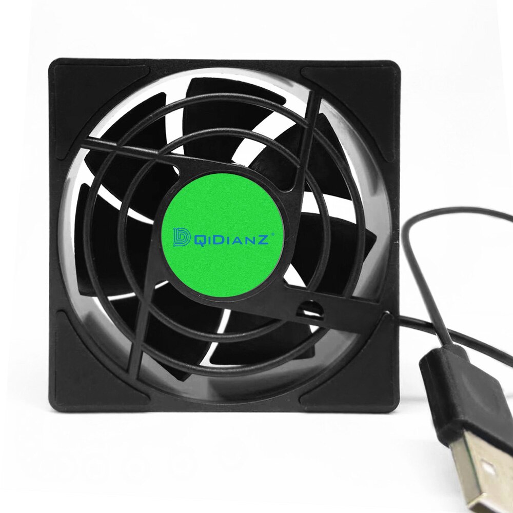 Usb Koelventilator Voor Tv Box Draadloze Wifi Router Slimme Set-Top Box Stille Rustige Cooler Dc 5V usb Power 2500 Rpm
