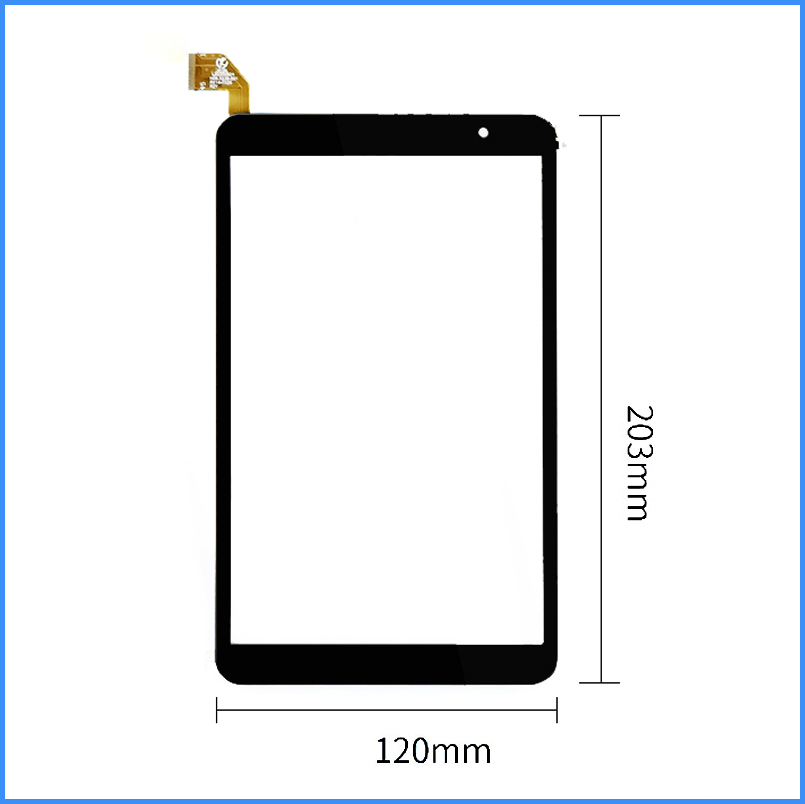 8&#39;&#39;inch Tab dotykowy dla Teclast P80x H06.5238.001 ekran dotykowy tableta czujnik Digitizer szkło do naprawy Panel tabletki H06. 5238.001