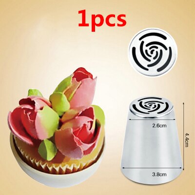 Multi-style keuken bakken taartdecoratie gereedschap siliconen glazuur spuitzak slagroom spuitzak roestvrijstalen spuitmond converter gereedschap: Stijl h