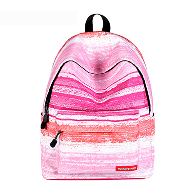 Multicolor Rucksack Stilvolle Galaxy Bookbags Star Universe Raum Schule Taschen Für Teenager Harajuku Frauen Rucksack Laptop Neue: PINK B