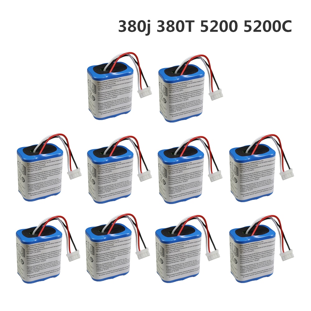 Original 7,2 V 2500mAh Batterie für iRobot Roomba Braava 380 380T Mint 5200c Ni-Mh 2500mAh 2.5Ah 7,2 v akku 1Pcs