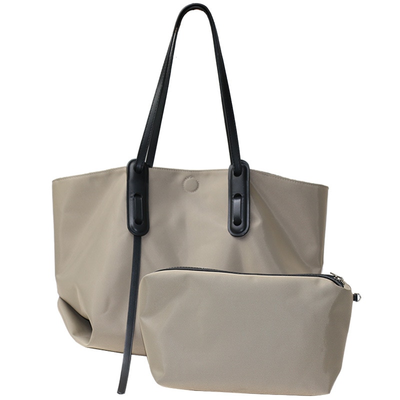 Handtaschen aus oxford-stoff, canvas-handtaschen, geräumige nylon-tragetaschen mit einem schultergurt