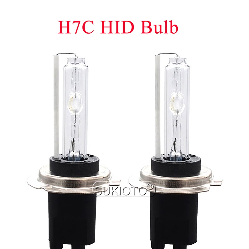 SUKIOTO-balasto para coche, lámpara de bombilla de Xenón H7C HID de 55W, CA 55W, Canbus, 4300K, 5000K, 6000K, sin Error, Kit de balasto Canbus