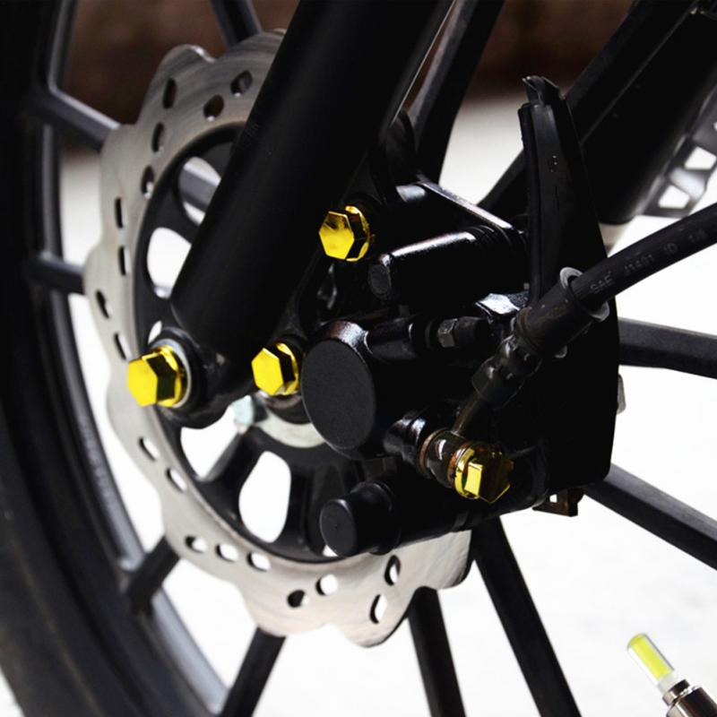 Tapas de tornillo decorativas galvanizadas para motocicleta Yamaha, accesorios para motos, 30 Uds.