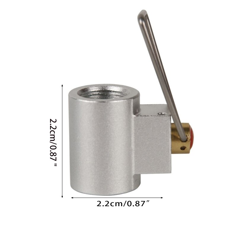 Outdoor Gas Saver Fuel Canister Refill Adapter Shifter Butane Small Propan Tank Input Valve Cylinder Convertor Connector GXMF